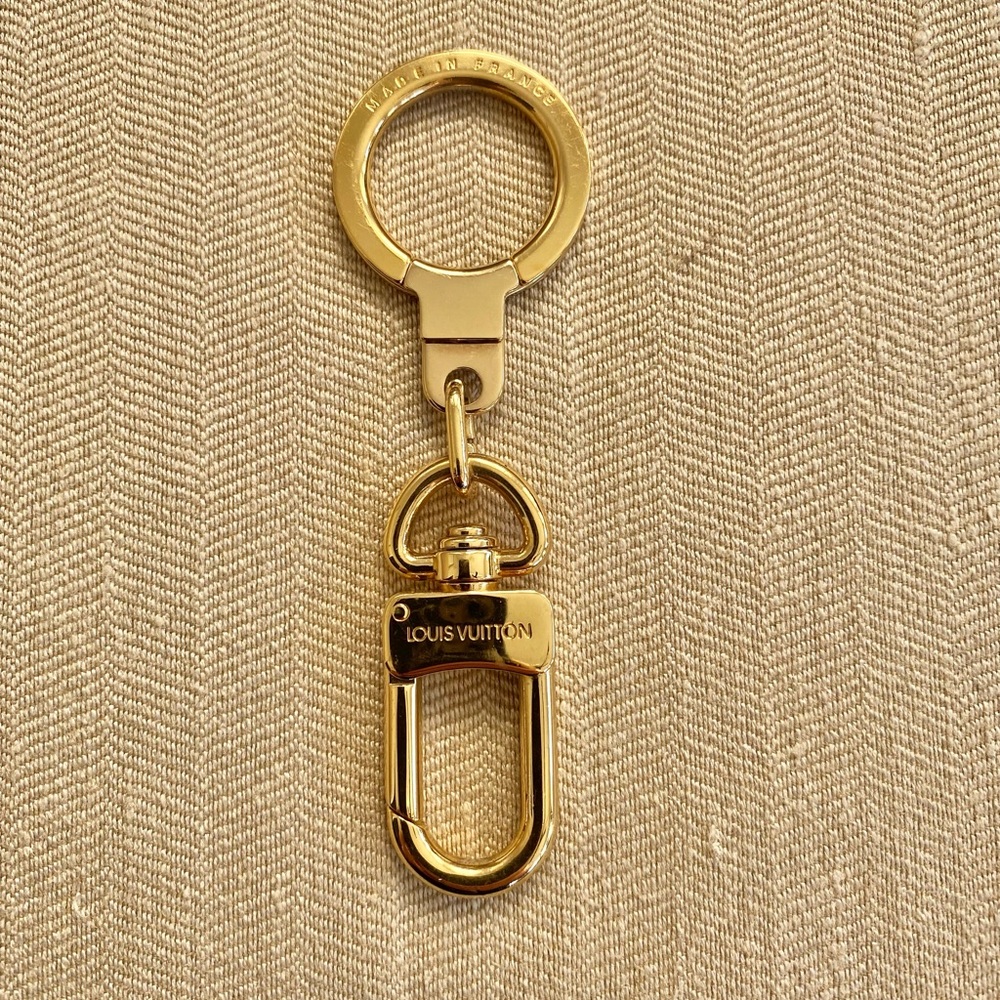 Authentic Louis Vuitton key ring / strap extender.